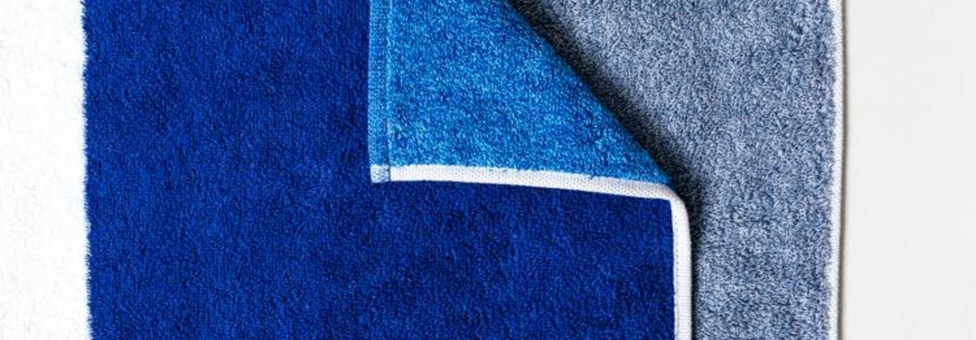 Bath Towel - Piet - Blue