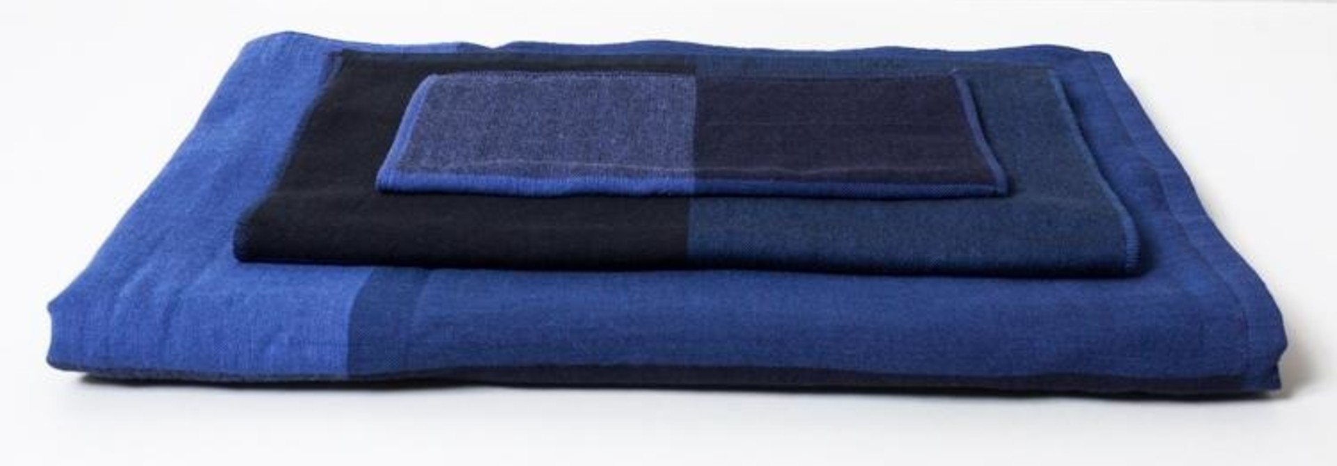 Hand Towel - Chambray - Bl/Blk