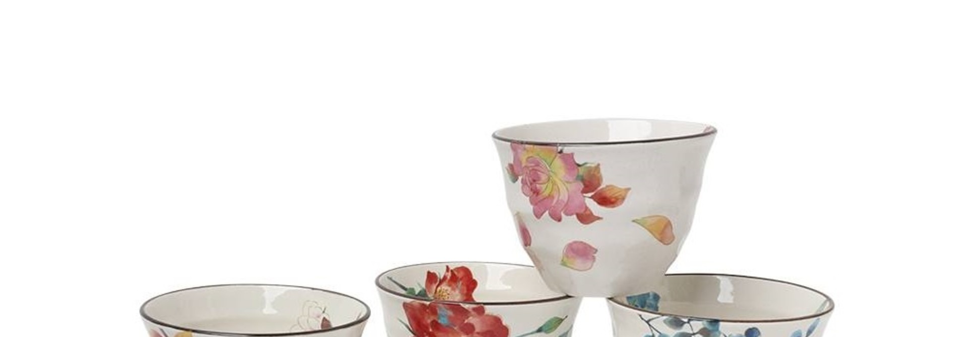 Teacup Set - Floral Summer 7 Oz.
