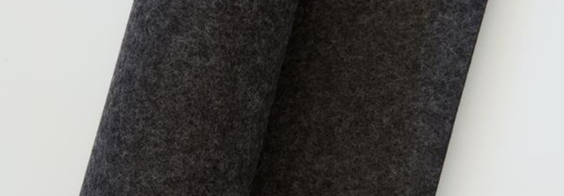 Table Runner - Felt - Charcoal