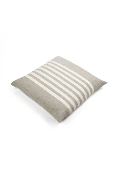 Cushion Camille Grey/White - 25" x 25"