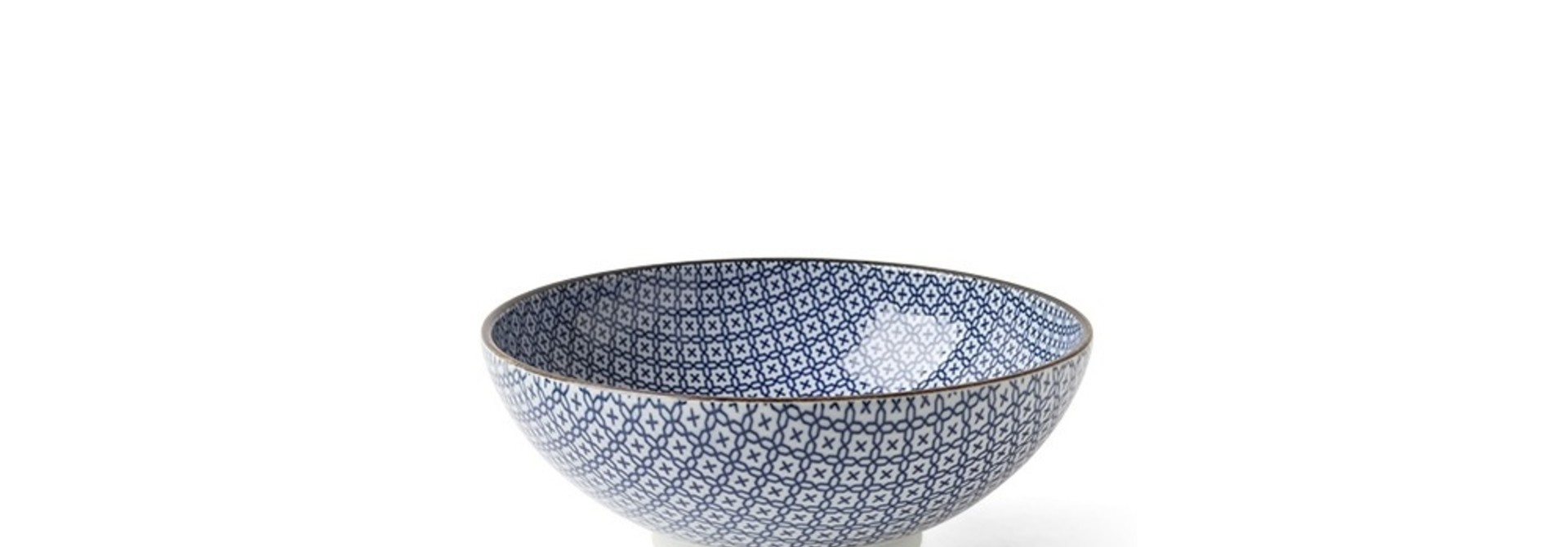 Blue and White Mosaic - Bowl