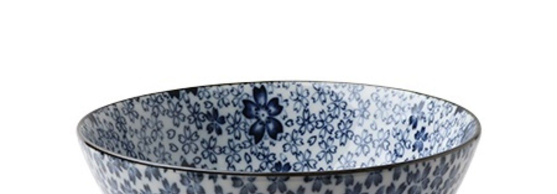 Blue & White Sakura - Noodle Bowl