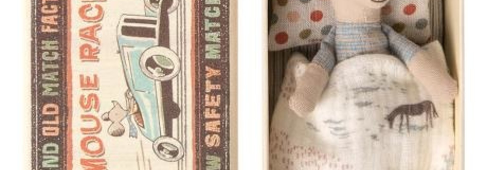 Little Brother Mouse - Matchbox - Quilt