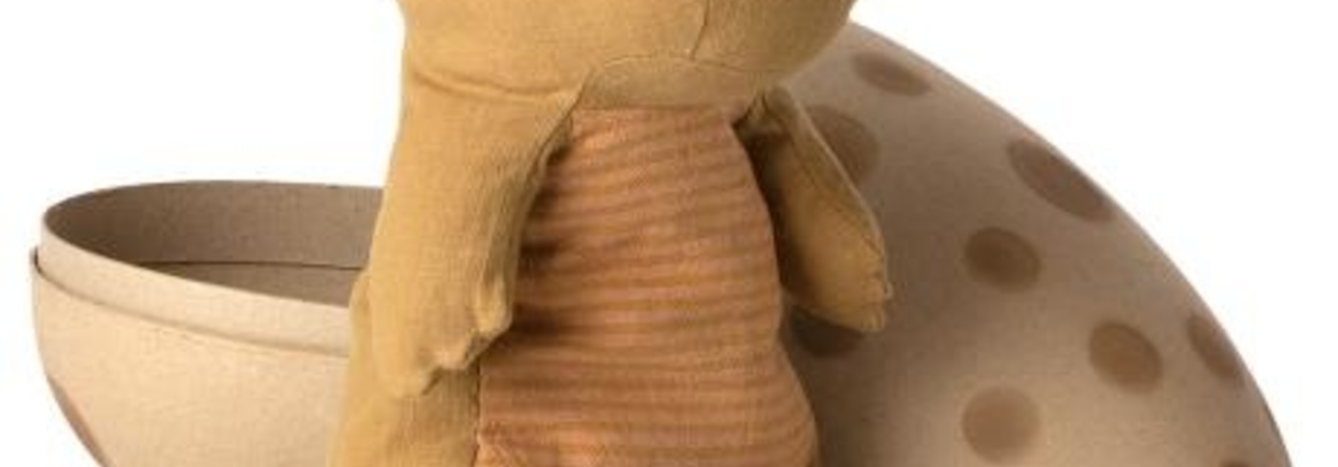 Maileg Gantosaurus/Egg Ocre Med