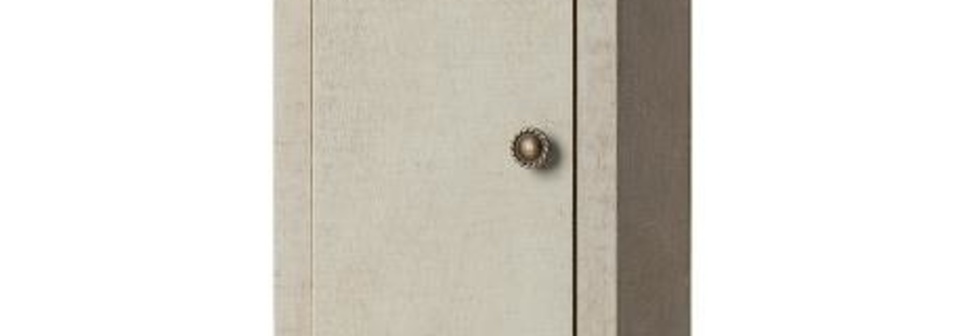 Vintage Closet w/Shelves - Mint-Grey