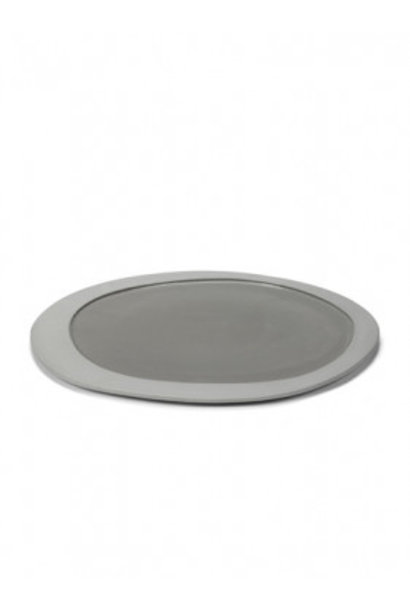 Dinner Plate - M. Baas - Lt. Grey