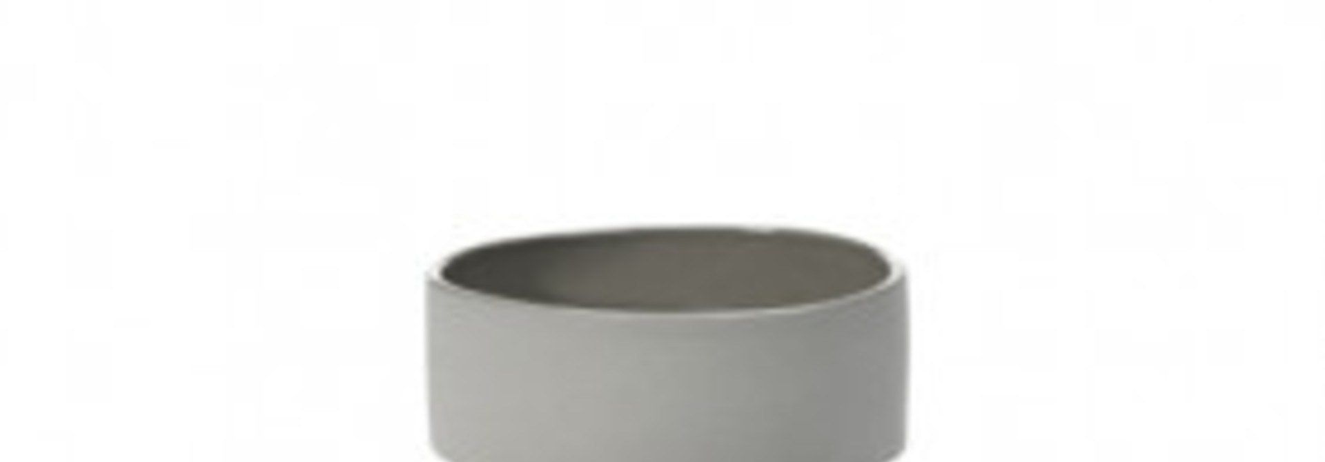 Small Bowl - M. Bass - Lt. Grey