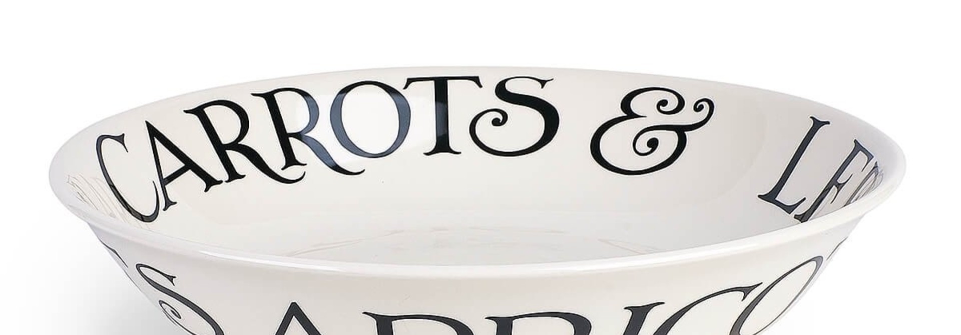 Serving Bowl - Black Toast - Med