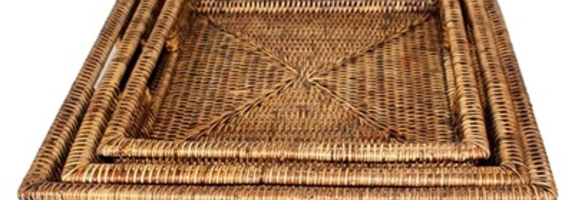 Square Tray with Handles