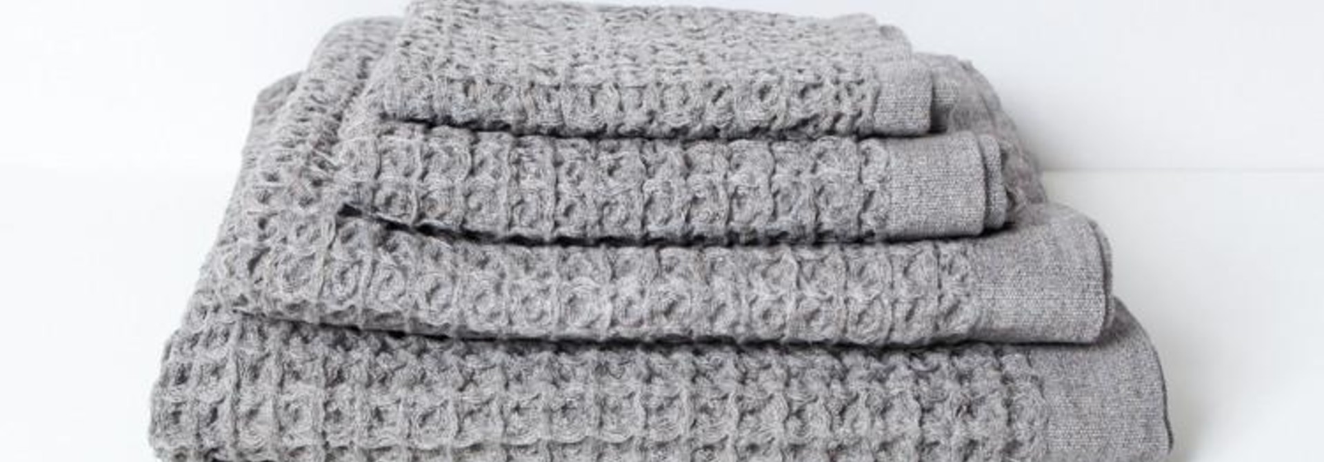 Bath Towel - Lattice - Grey
