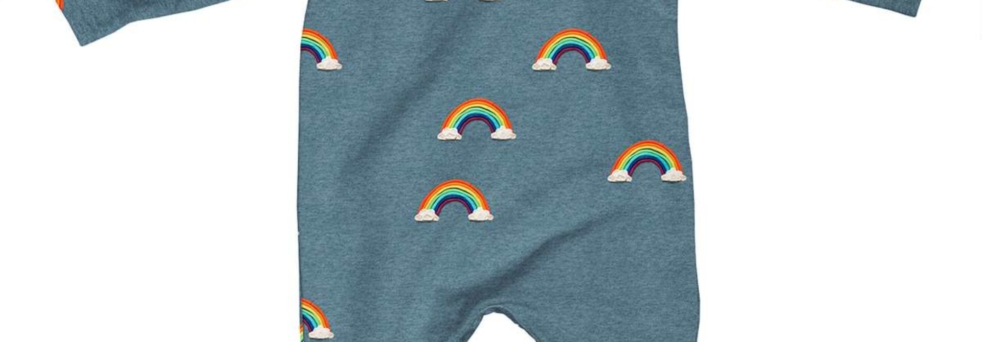 Jumpsuit - Rainbow - Sz 9/12 mo
