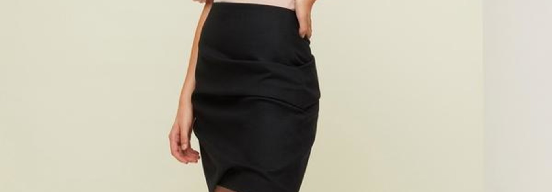 Pleated Sleeve Silk + Wool Mini Dress - FR. 38