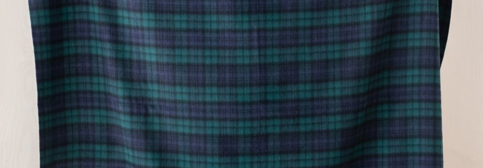 Lambswool Blanket - Black Watch Tartan