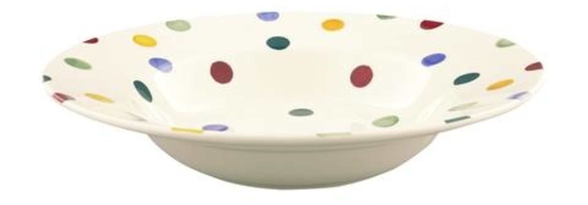 Soup Plate - Polka Dot