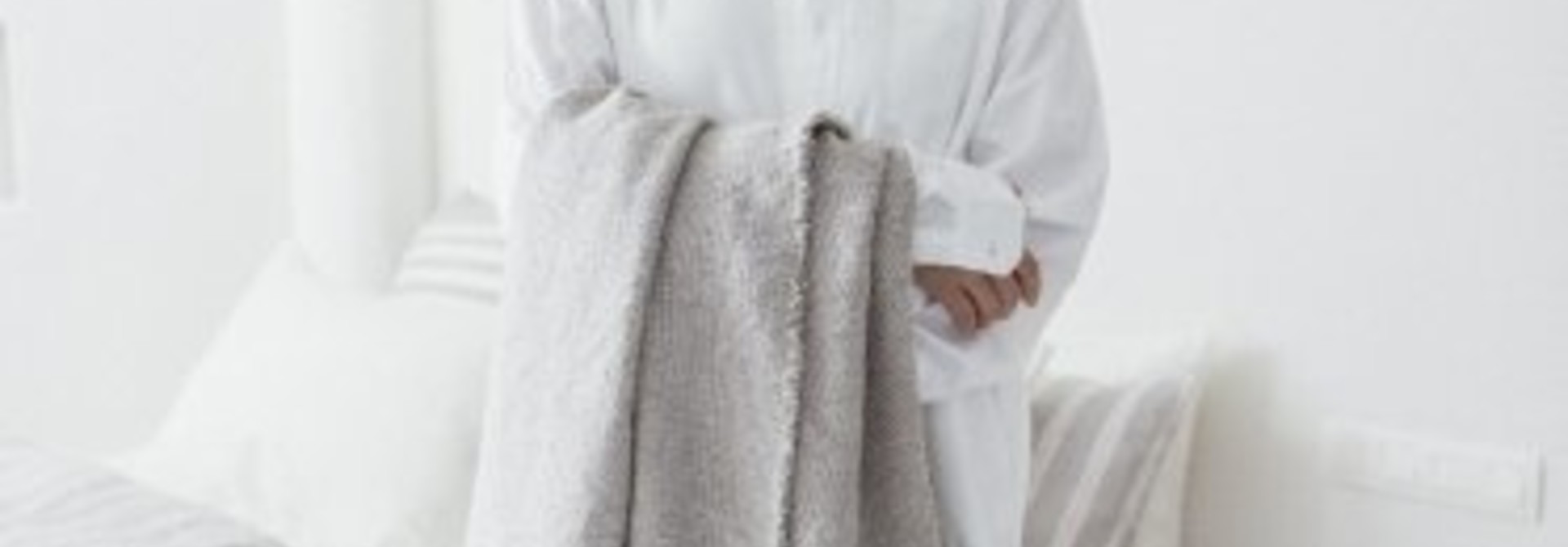 Throw - Charlotte - Grey/Oyster