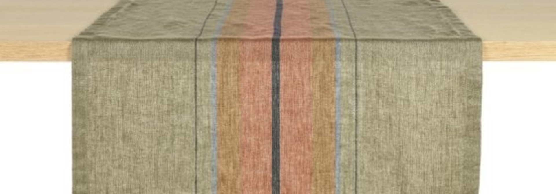 Table Runner - St. Jacob's - Olive Stripe