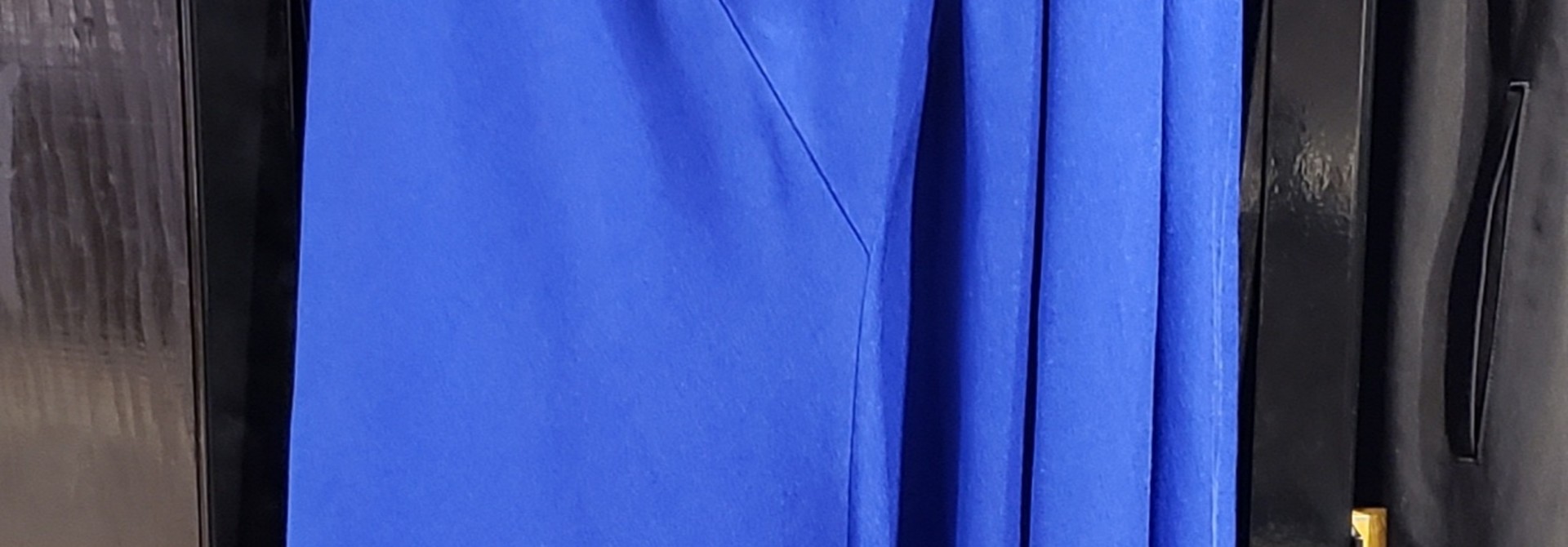 Skirt - Max Wrap - Blue - Sz. 40