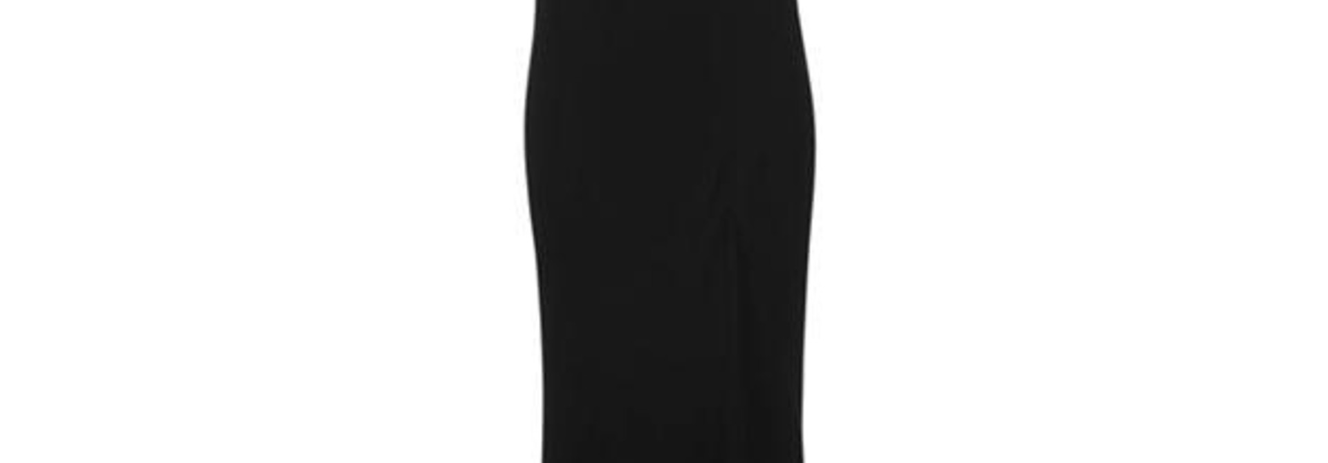Dress - Blk w/wh. insert - Sz. 40