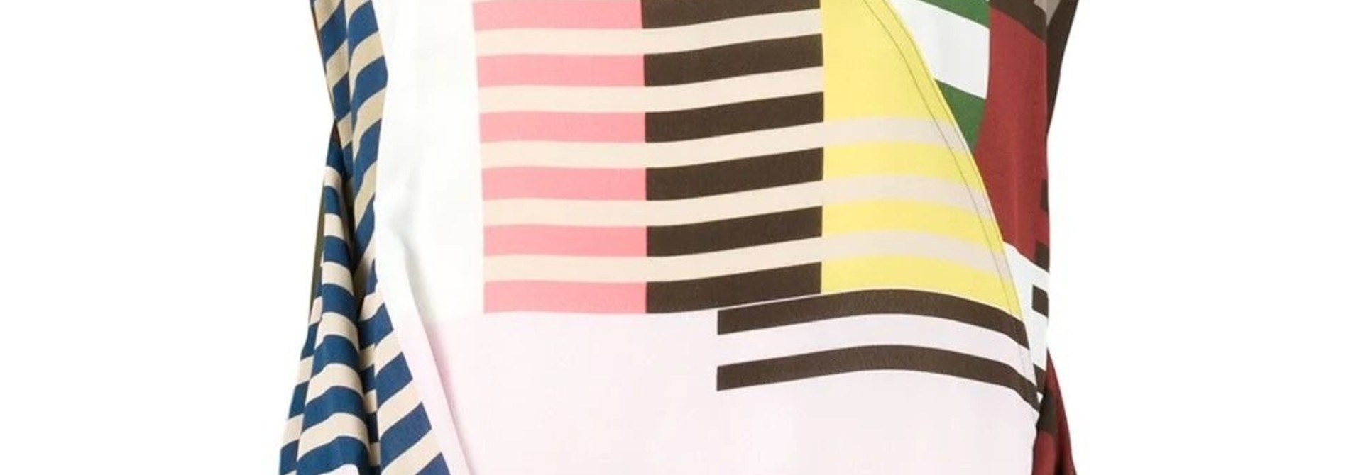 Top - Uxmal Print - Sz. 40