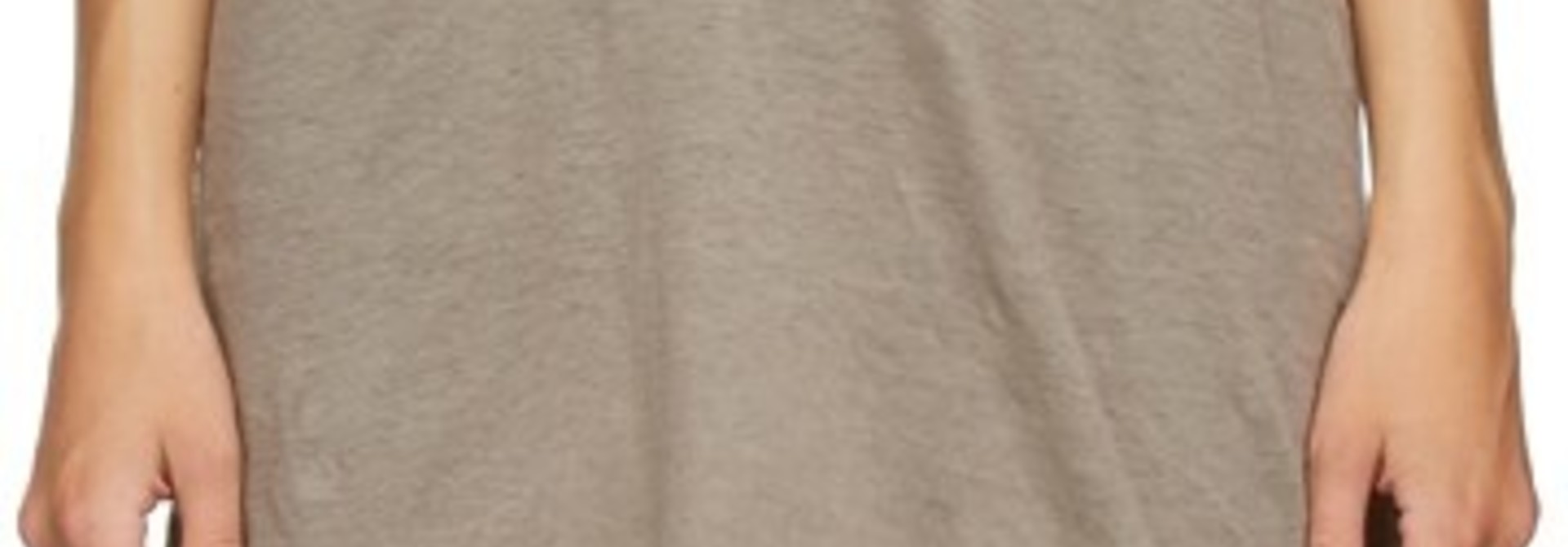 T-shirt - Cotton - Oyster - Sz 42