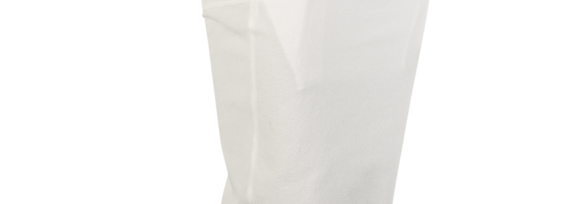 Back Split Skirt - Chalk White - Sz 42