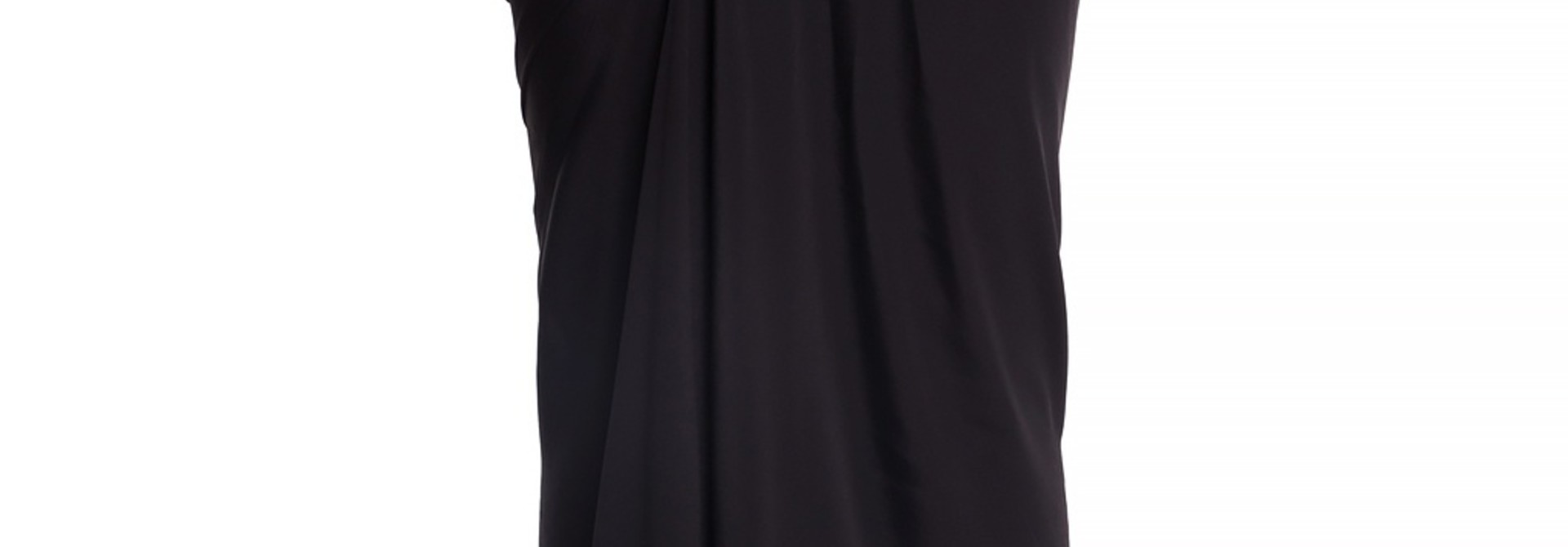 Skirt - Ruched - Black - Sz 40