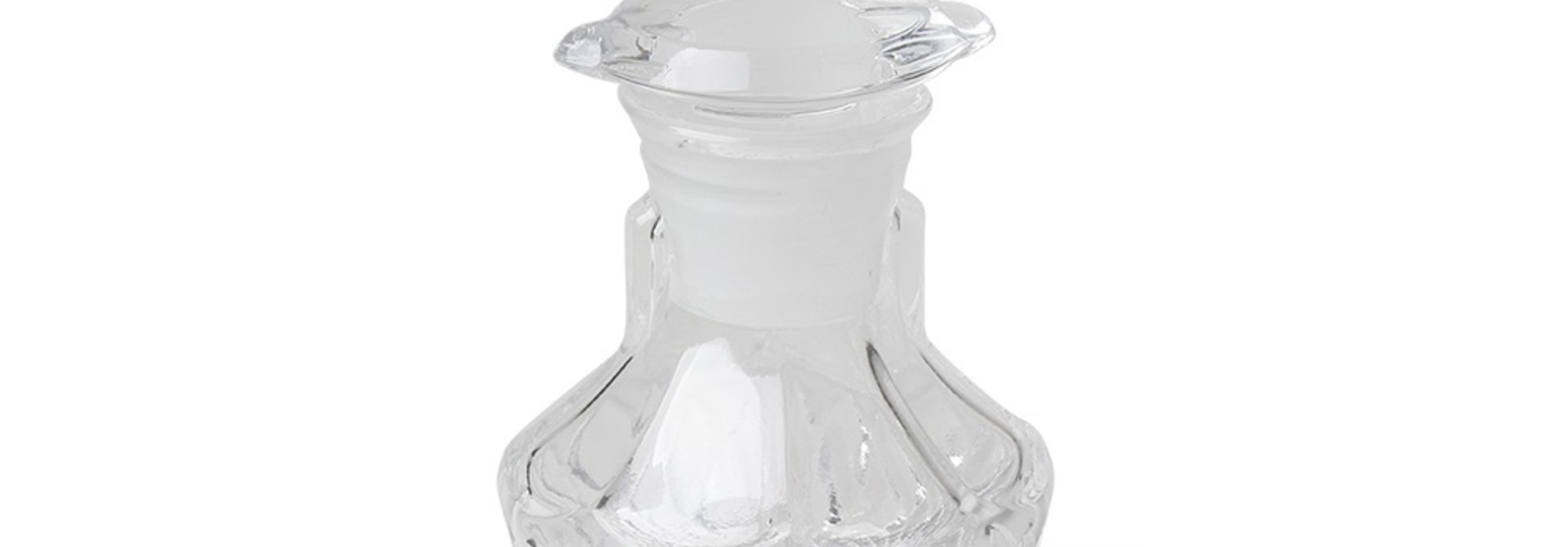 Soy Sauce Pot - Clear Glass