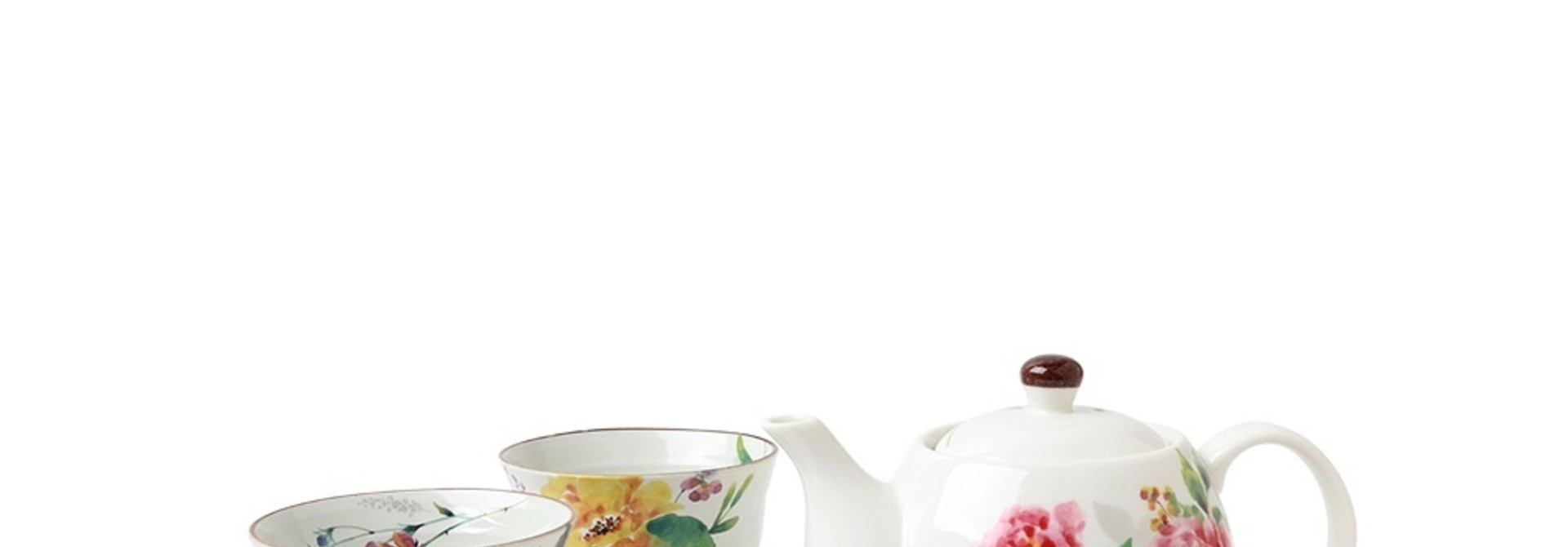 Spring Floral Tea Set
