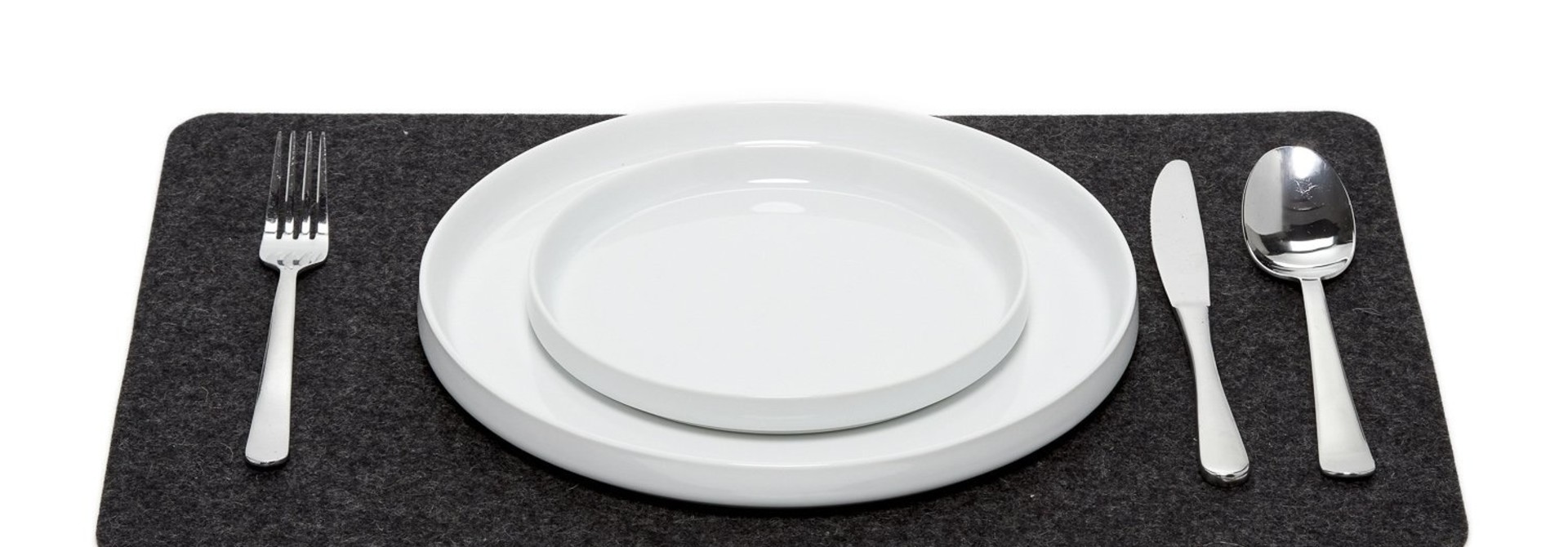 Felt Placemat - Charcoal