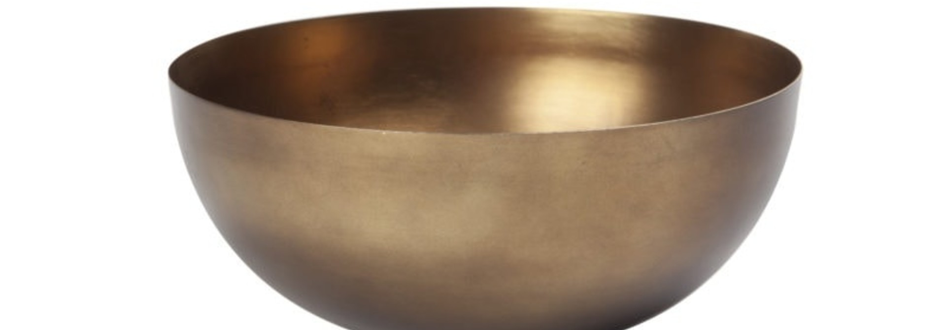 Cobbled Antique Bronze Bowl, Medium