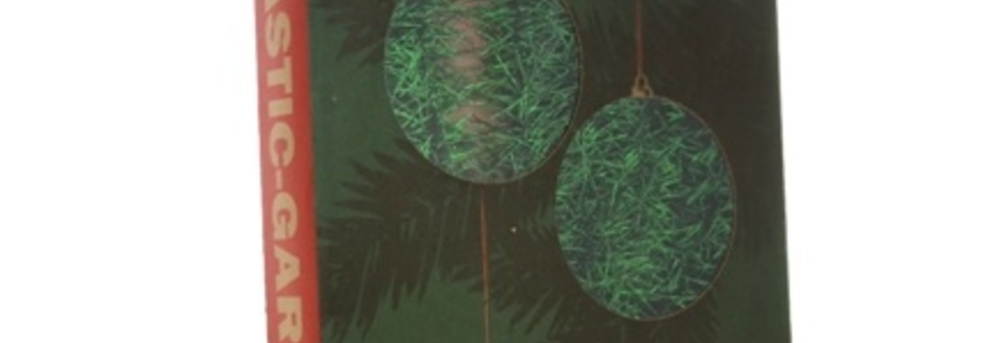 Garland - tinsel - Green