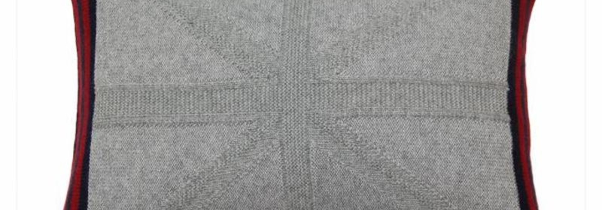 Cashmere Union Jack Cushion