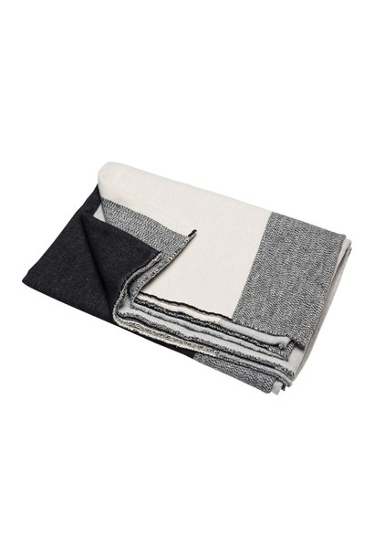 Blanket - Block - Black - (57" x 87")