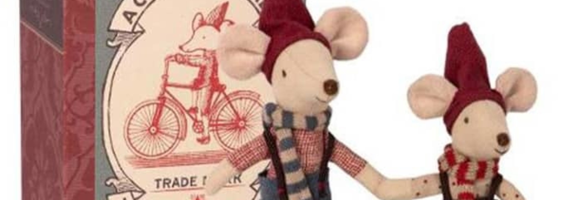 Xmas Book with 2 Mice