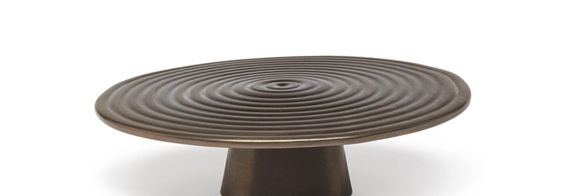 Food/Cake Stand - Platinum Matt- Large