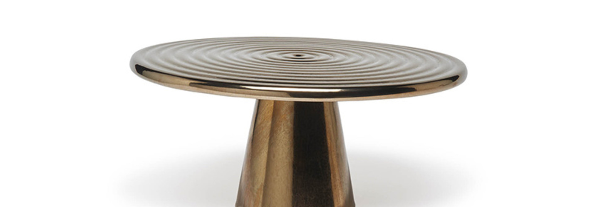 Food/Cake Stand - Platinum - Medium