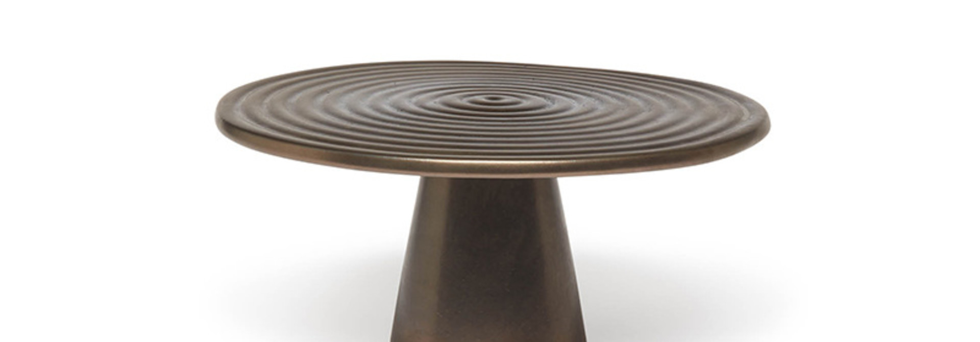 Food/Cake Stand - Platinum Matt - Medium