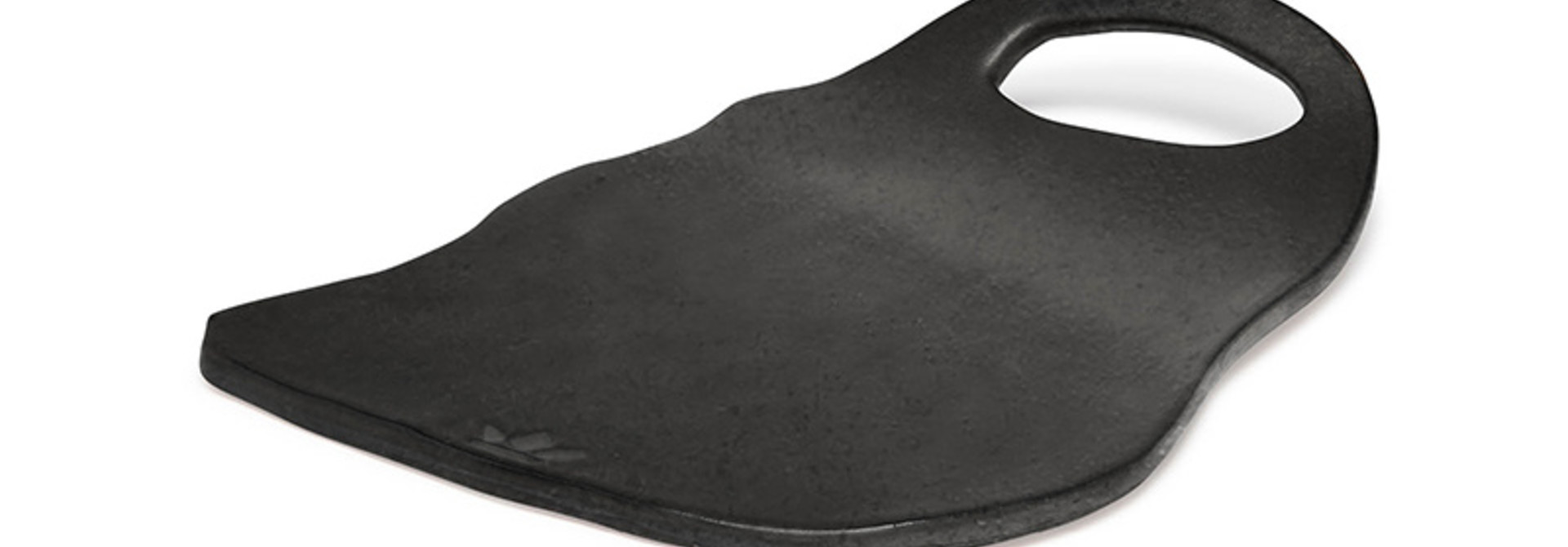 Ceramic Serving Plate -Ted - Black - Lge