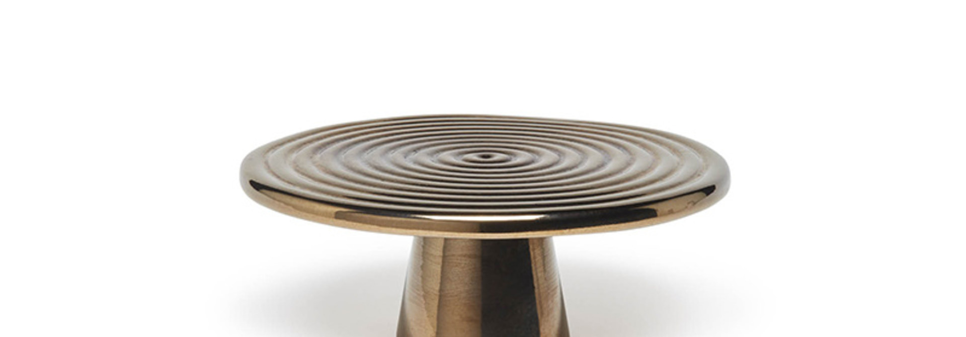 Food/Cake Stand - Platinum - Sm