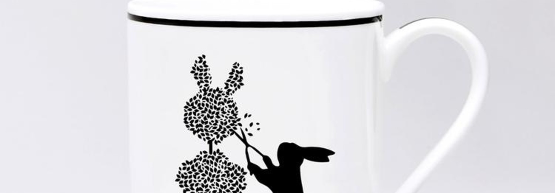 Gardening Rabbit Mug