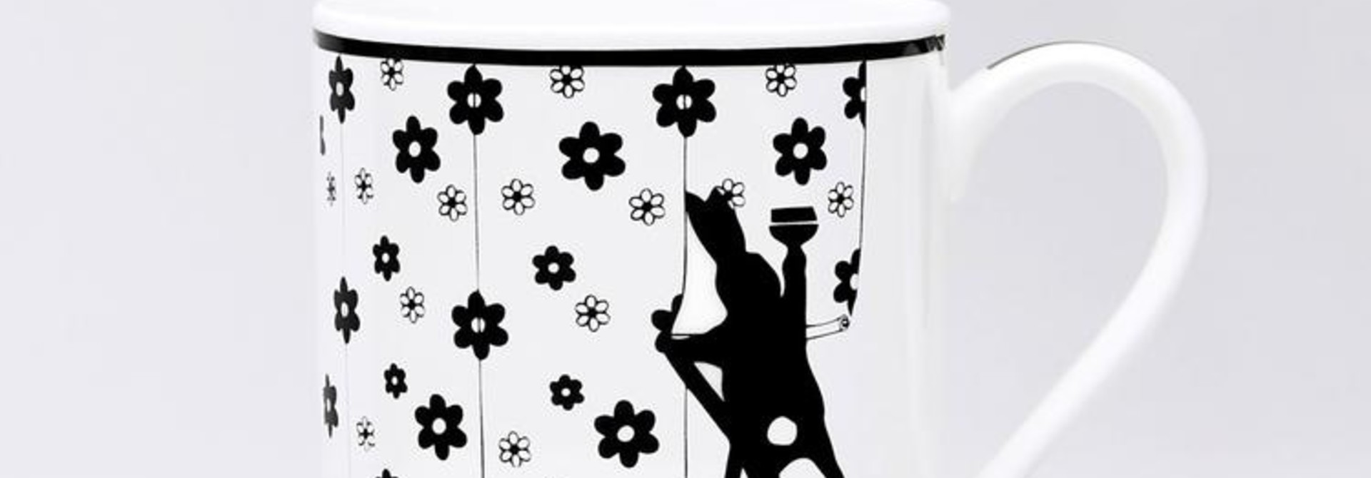 Wallpapering Rabbit Mug
