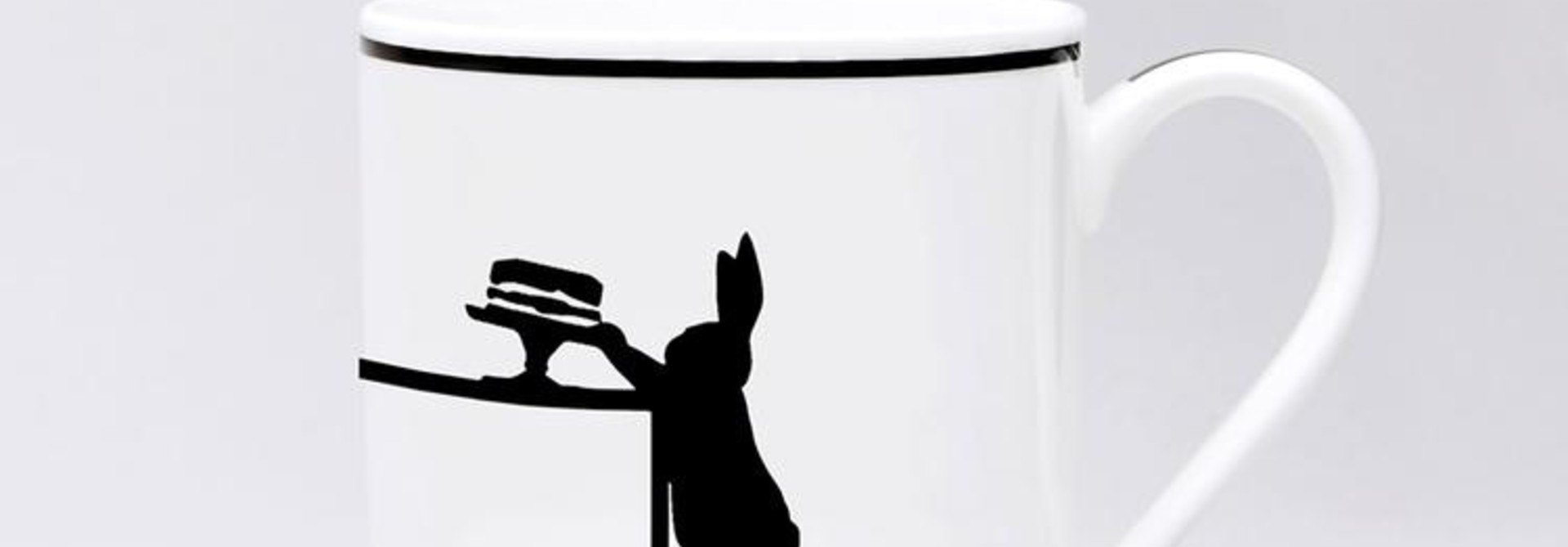 Cake Loving Rabbit Mug