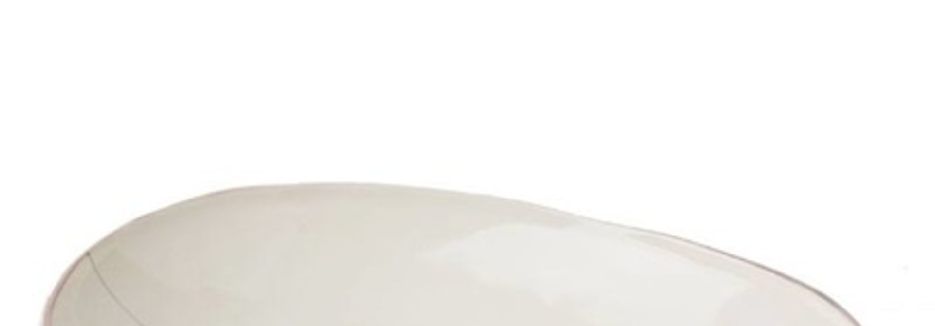 Shallow Oval Bowl - Off White