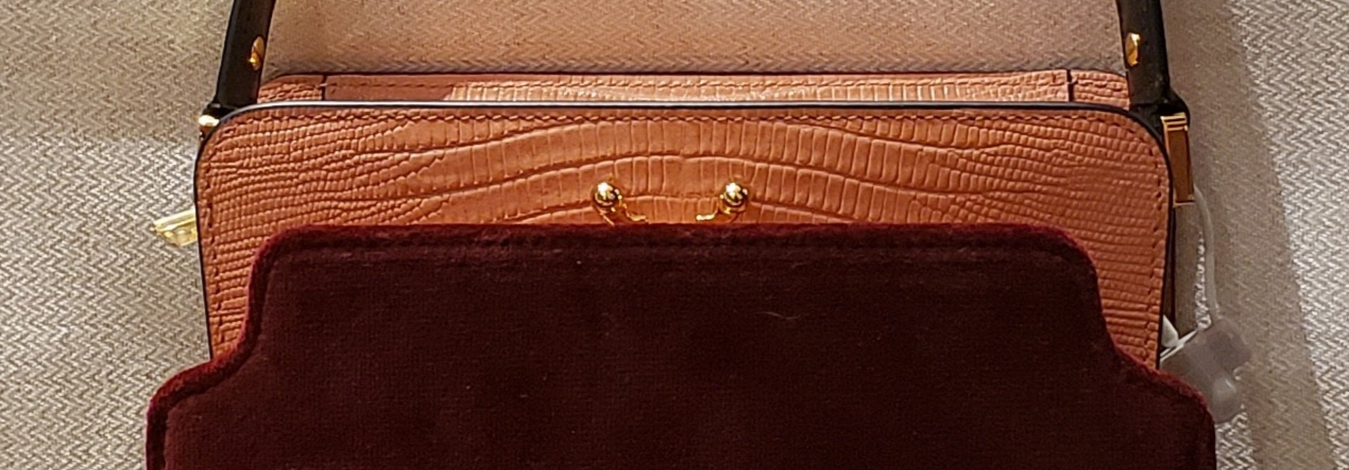 Shoulder Bag - Bordeau/Pink