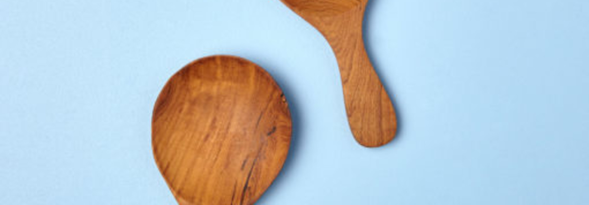 Teak Round Serving Set - Small