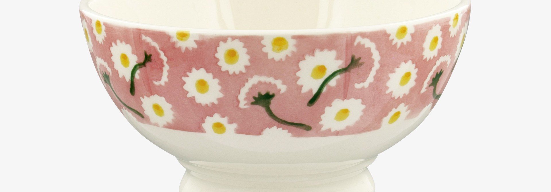 Pink Daisy - French Bowl