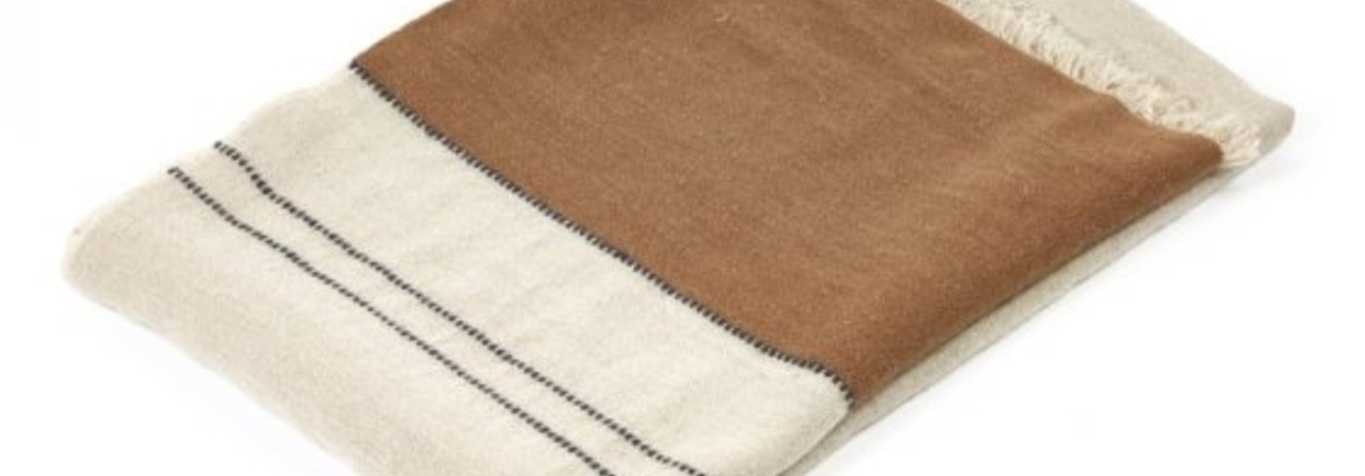Throw - Foundry - Beeswax Stripe