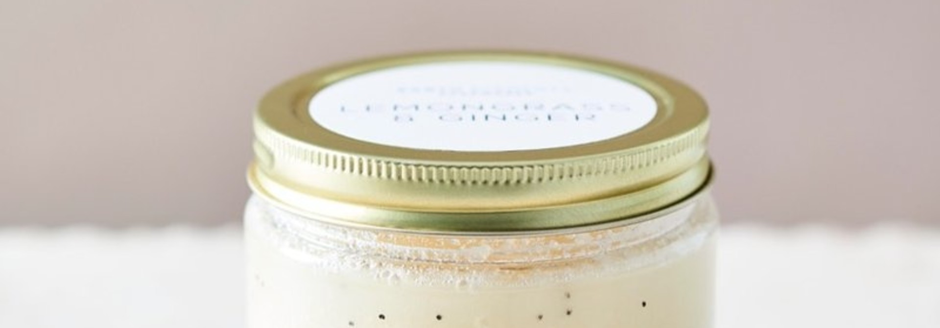 Lemongrass + Ginger Body Scrub