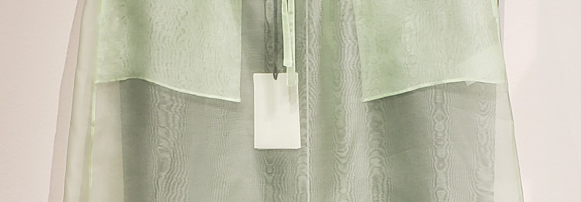 Silk Organza Skirt- Mint - Sz 2